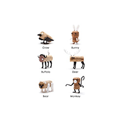 CORKERS ANIMALS CG-L4017-2