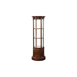 Round dining table wood turntable-800 with rail CG-36130-05��36130-06