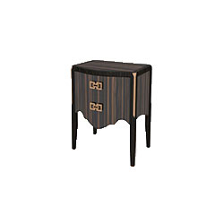 66 type double bedside cabinet CG-6603-020