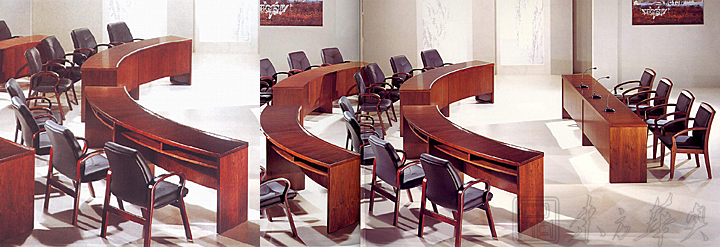 會(huì)議臺(tái)|會(huì)議條桌|辦公家具|實(shí)木會(huì)議條桌|弧形會(huì)議條桌