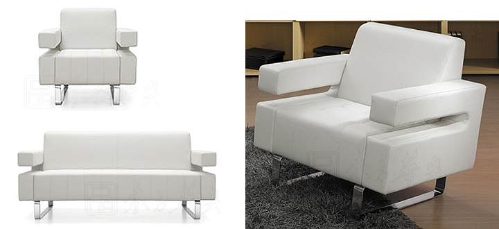 現(xiàn)代真皮沙發(fā)