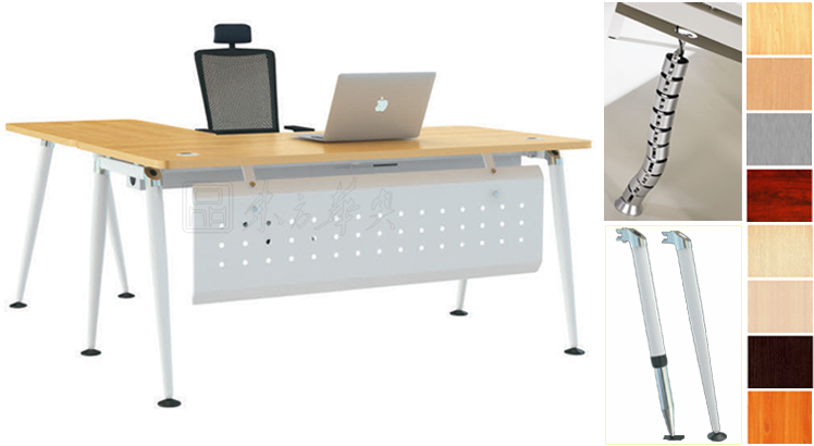 辦公臺|鋼木職員臺|辦公家具|鋼木職員臺