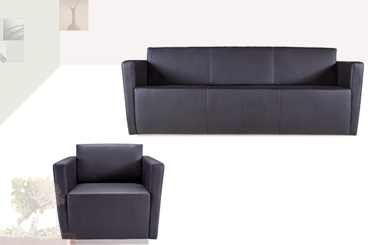 現(xiàn)代真皮沙發(fā)