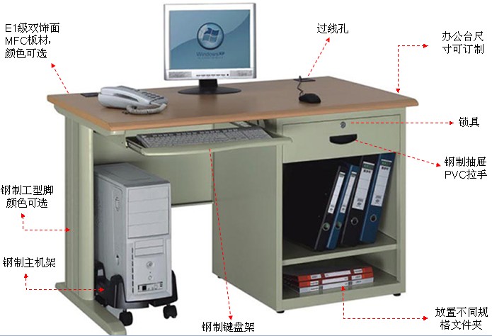 鋼制辦公臺