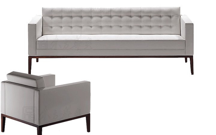 現(xiàn)代真皮沙發(fā)